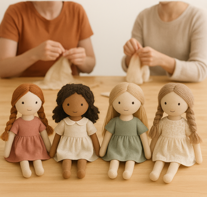 Taller de muñecas de telas