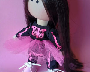 Home Disfraz esqueleto para muñeca Pandora